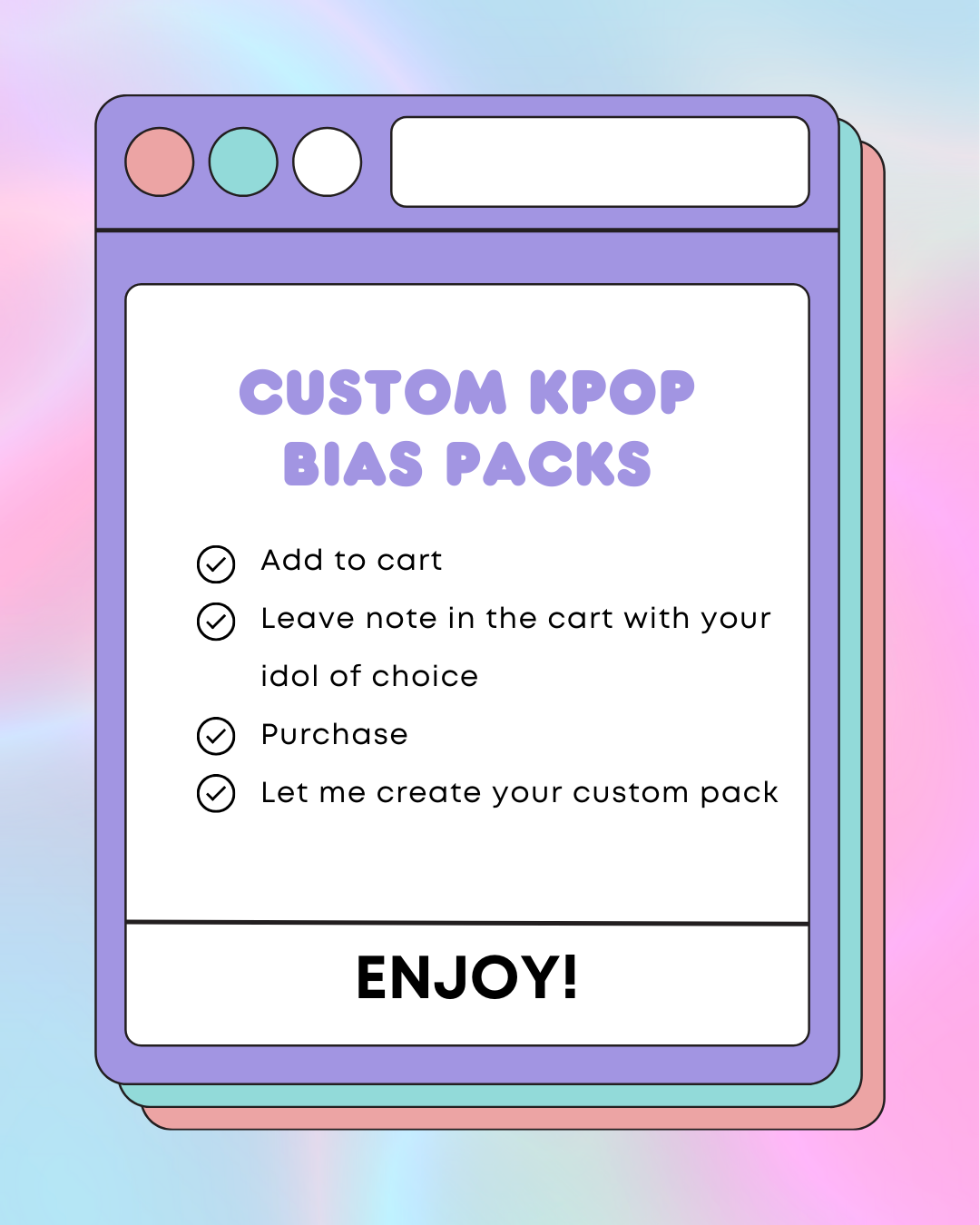 Custom Bias Packs