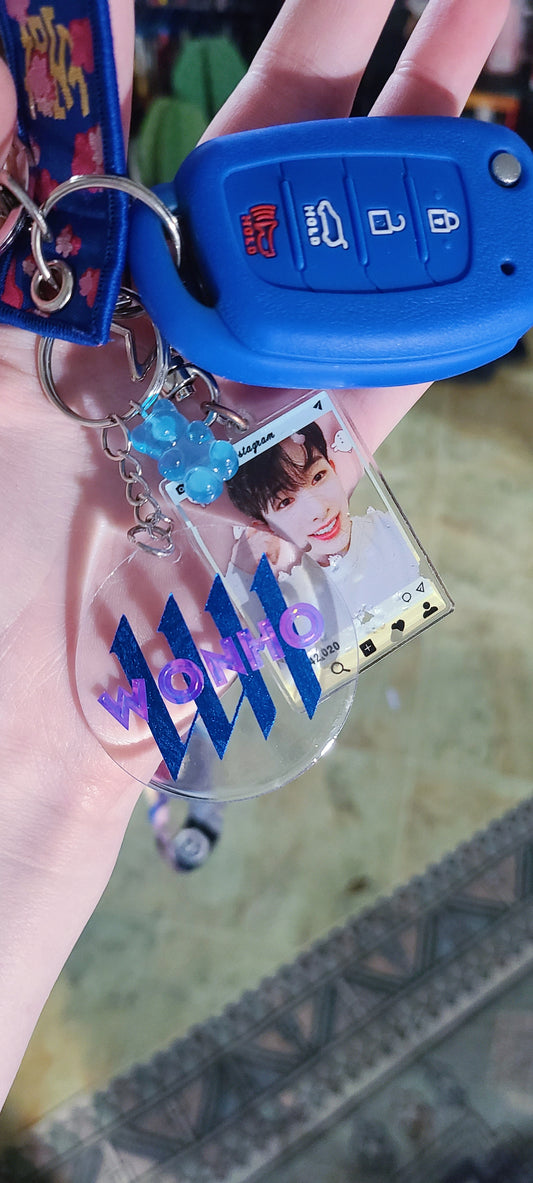 Wonho Acrylic Keychains