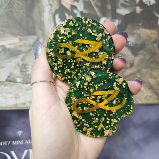 Jungkook "Golden" Coasters