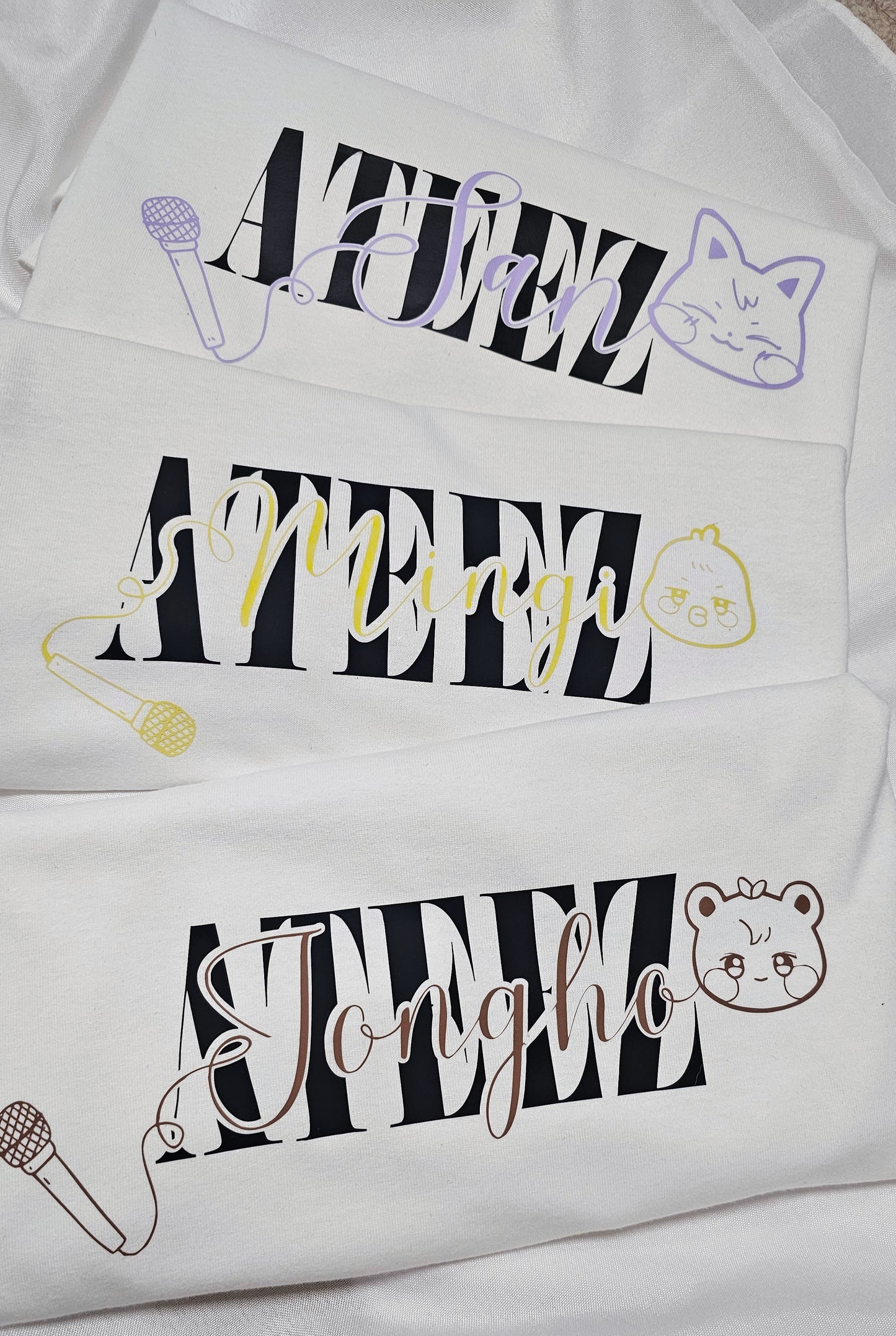Ateez X Aniteez Member Tees
