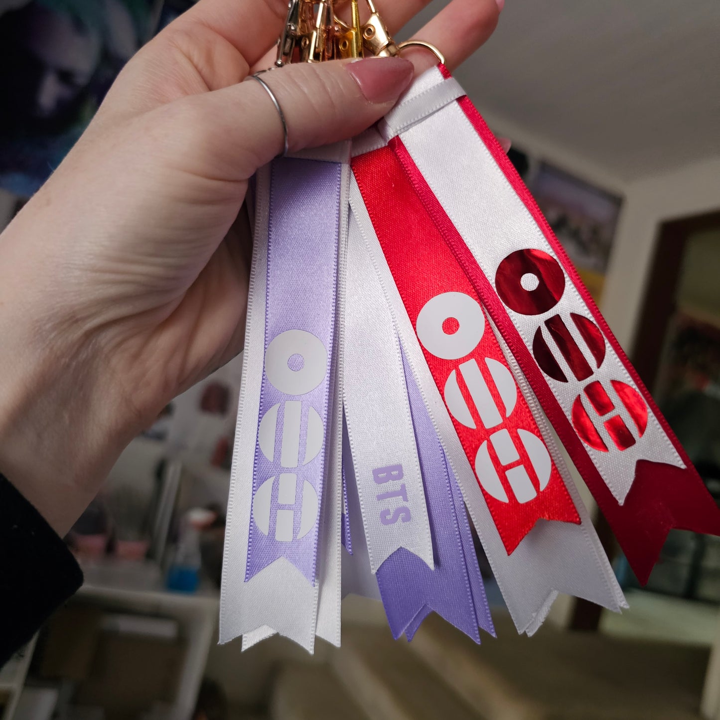 Arirang Ribbon Keychains