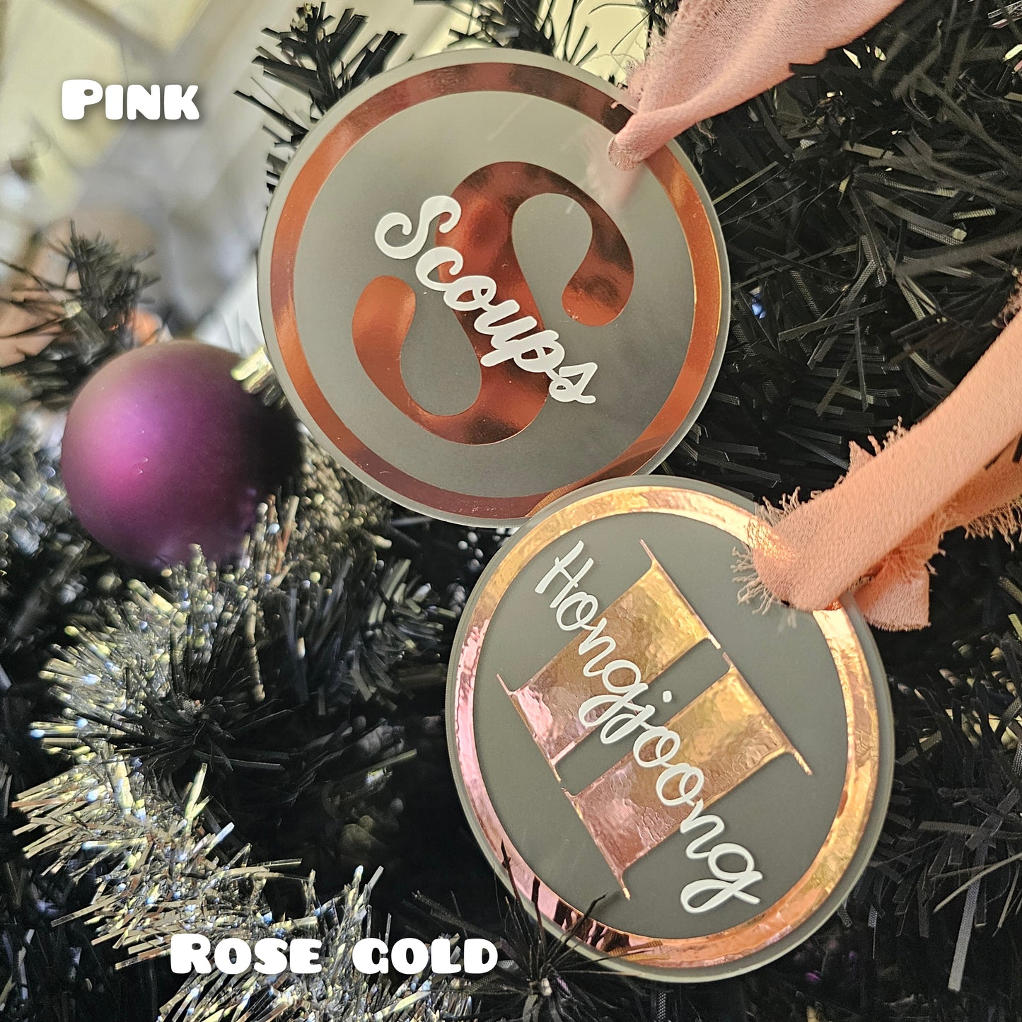 Custom K-Pop Ornaments