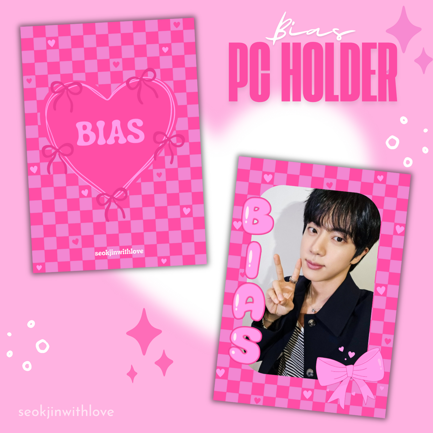 Pink Bias PC Holder