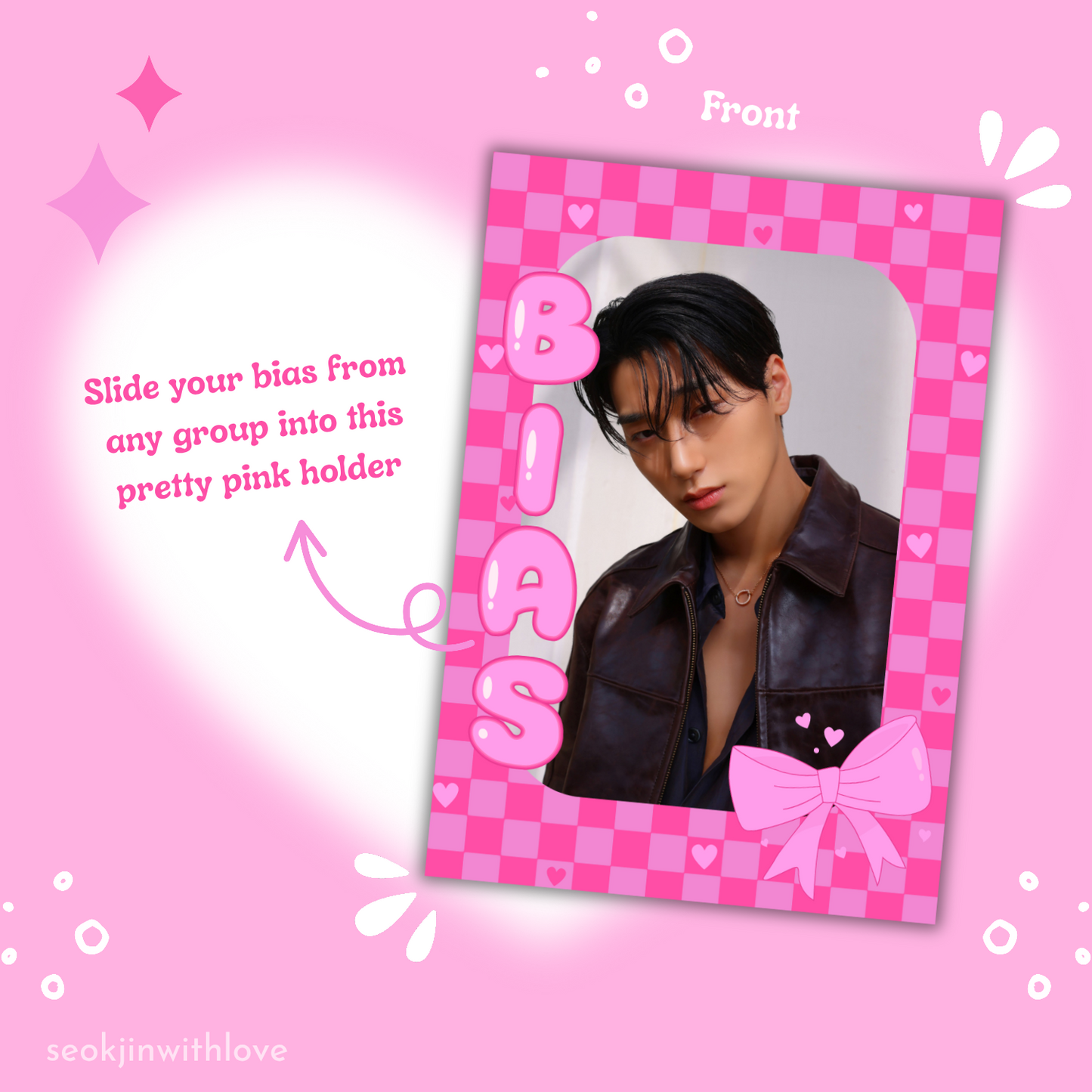 Pink Bias PC Holder