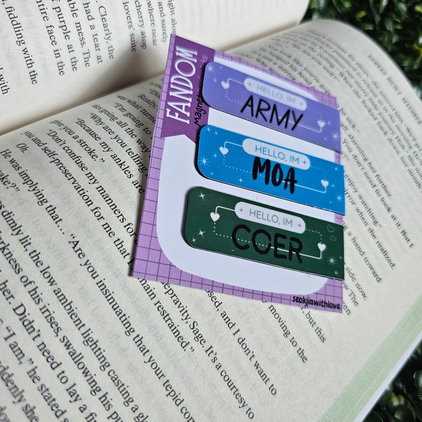 Mini Fandom Bookmarks