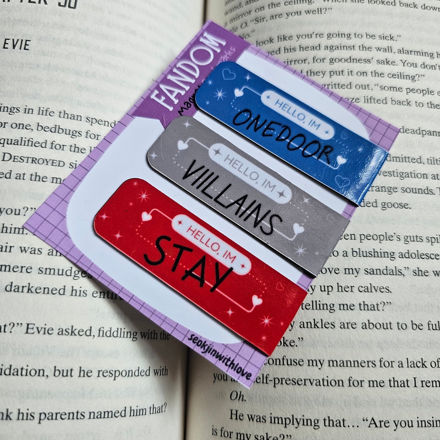 Mini Fandom Bookmarks