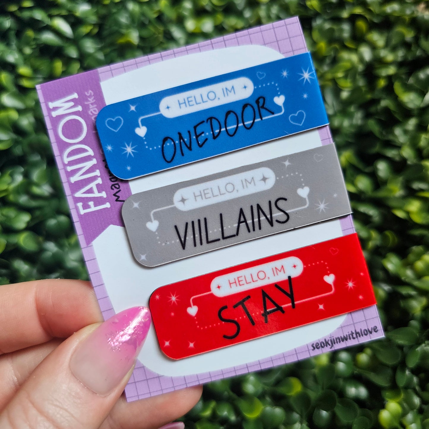 Mini Fandom Bookmarks