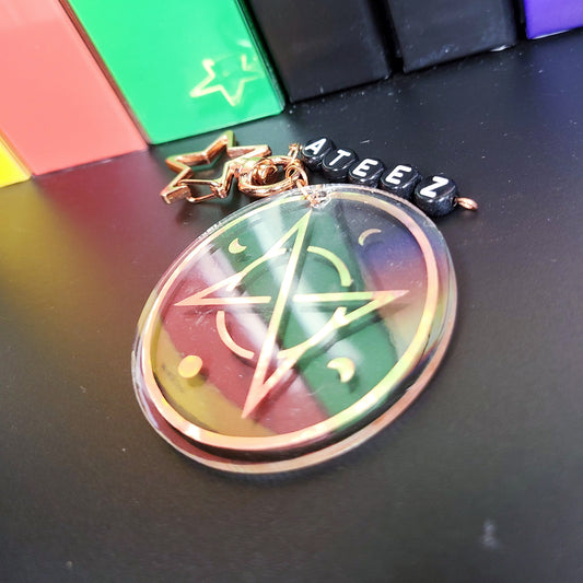 Ateez Keychain
