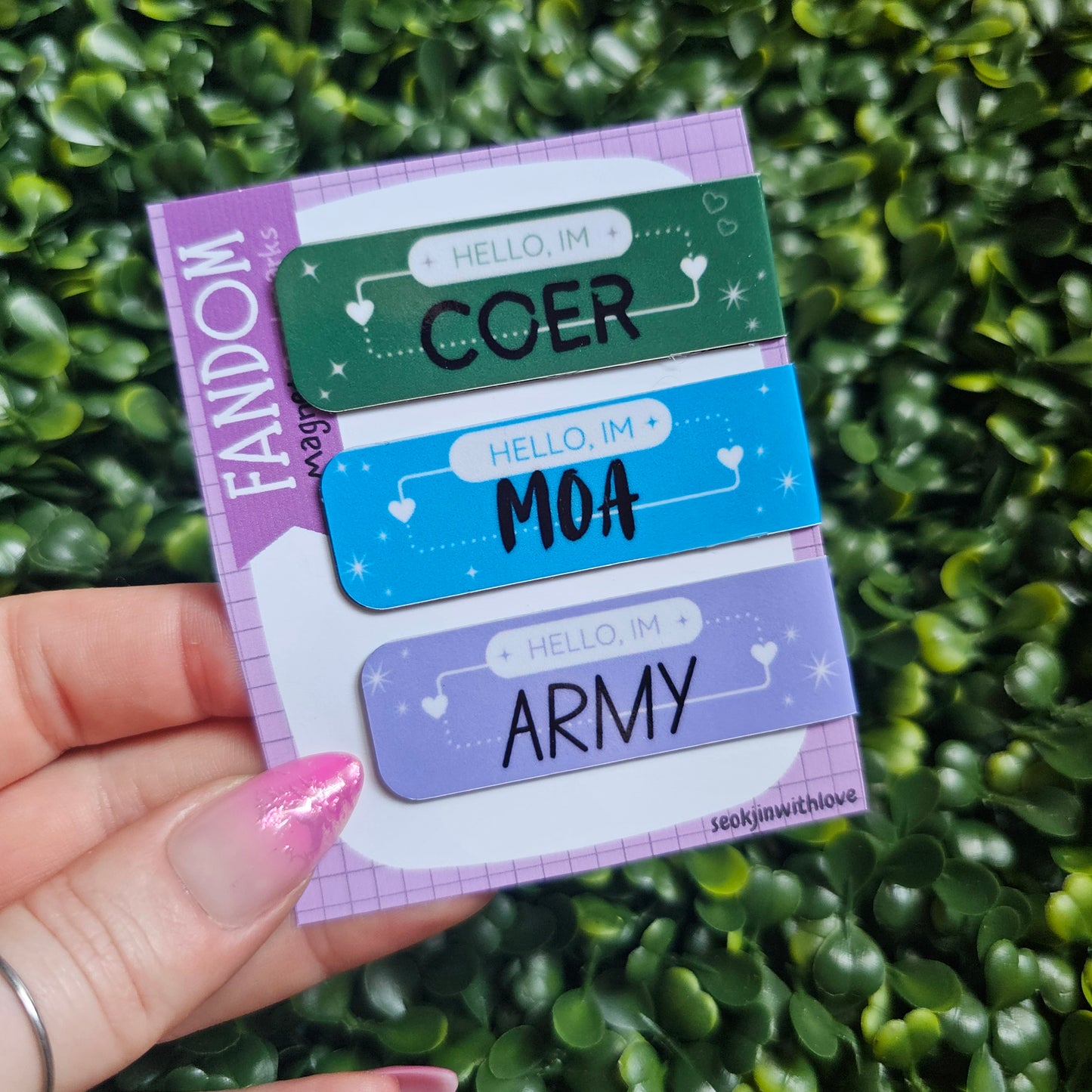 Mini Fandom Bookmarks